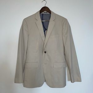 Bonobos Cream 38R Suit Jacket Sport Coat